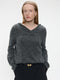 Hoodie pullover H22167 | Grey Melange