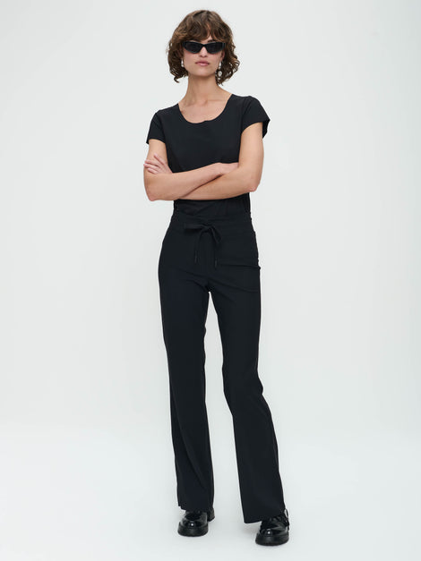 T shirt Sara Easy Wear Technical Jersey | Black