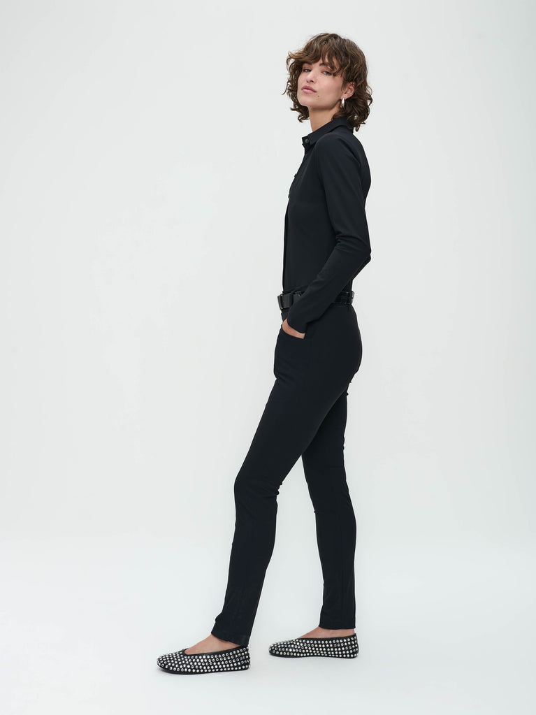Jumpsuit Diana Easy Wear Technical Jersey | Black