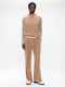 Alpaca Vest H24179 | Camel