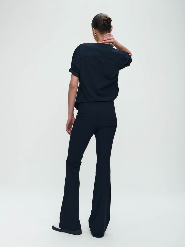 Pants Eliya Easy Wear flair Technical Jersey | Blue