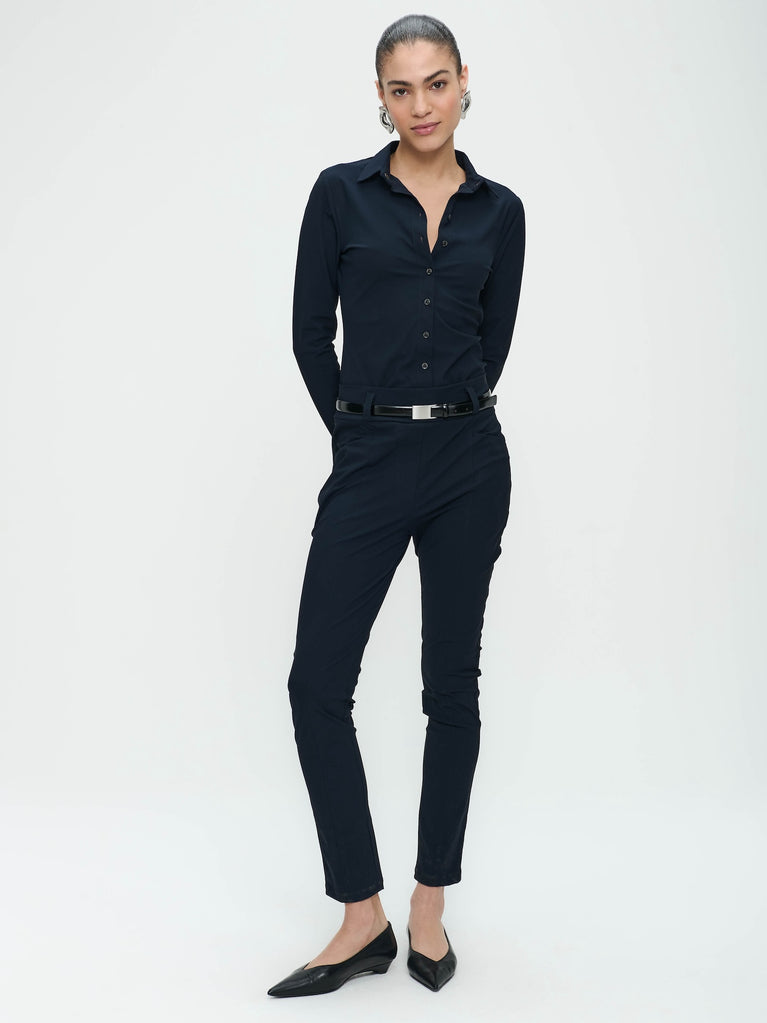 Jumpsuit Diana Easy Wear Technical Jersey | Blue