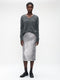 Dionisia sequins skirt uni | Silver Shiny