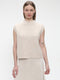 Alpaca Vest H24179 | Ecru