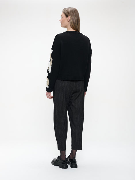 Fancy Pullover H25036 | Black