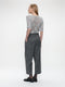 Openwork top with sequins 9040 | Silver