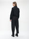 Aneta cotton poplin blouse | Black