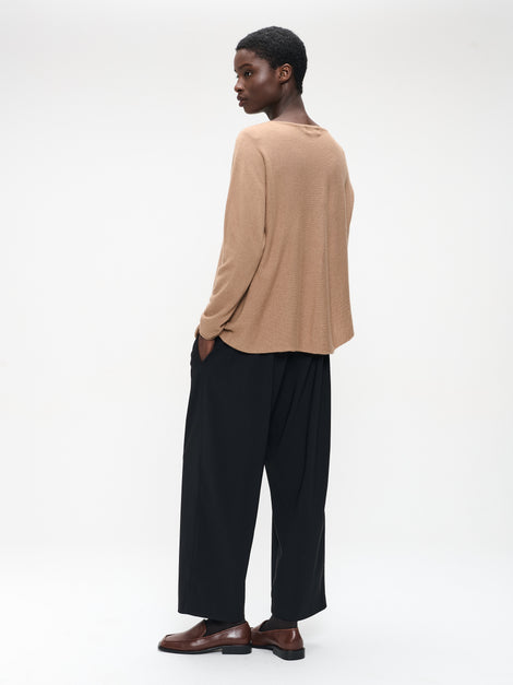 Pullover Cashmere blend 2482 | Camel