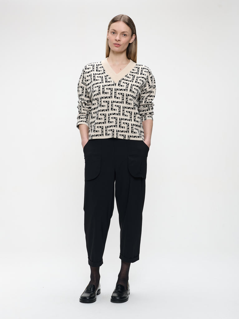 Still pants technical jersey | Black