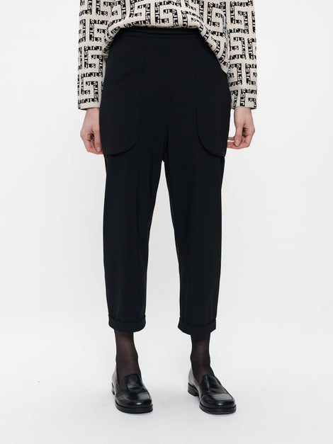 Still pants technical jersey | Black