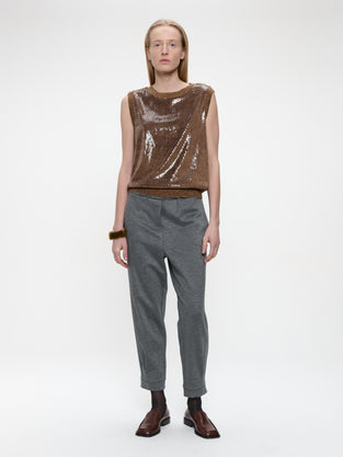 Primo viscose elastane pants | Dark Grey