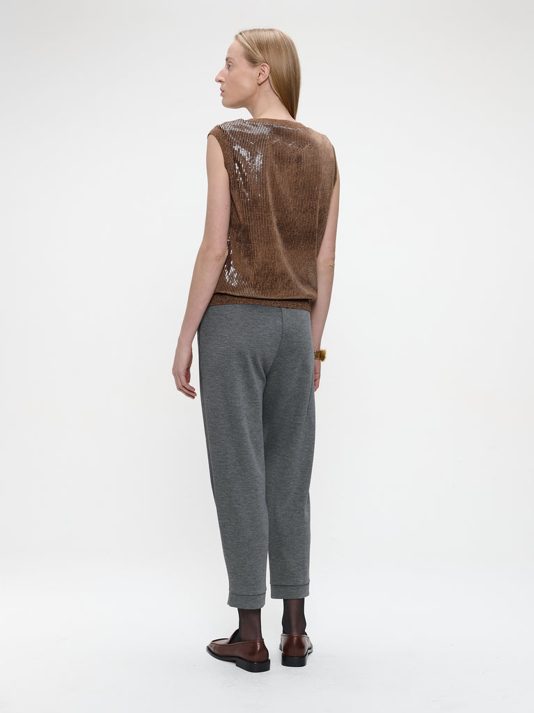 Primo viscose elastane pants | Dark Grey