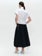 Paola polplin jacket blouse | White