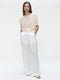 Hamako linnen mix pants | Off White