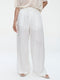 Hamako linnen mix pants | Off White