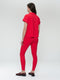 John stretch technical jersey pants | Red