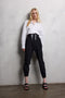 Lori stretch technical jersey pants | Black