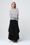 Nell skirt technical jersey | Black