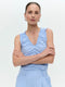 Romana top technical jersey | Mid Blue