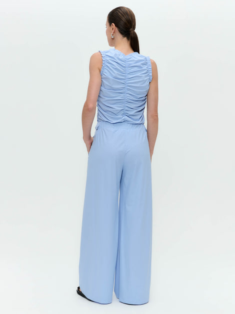 Romana top technical jersey | Mid Blue
