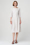 Asola structure tech jersey dress | Sand