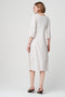 Asola structure tech jersey dress | Sand