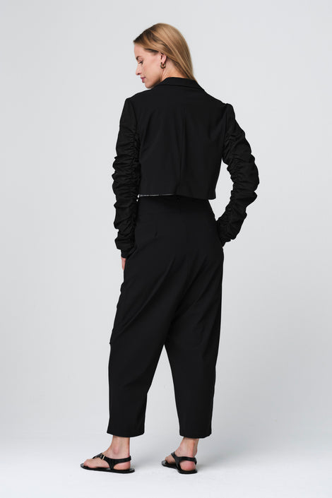 Savino pants technical jersey | Black