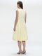 Satomi taffeta dress | Yellow