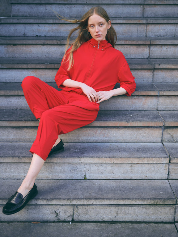 Rosemarie pants technical jersey | Red