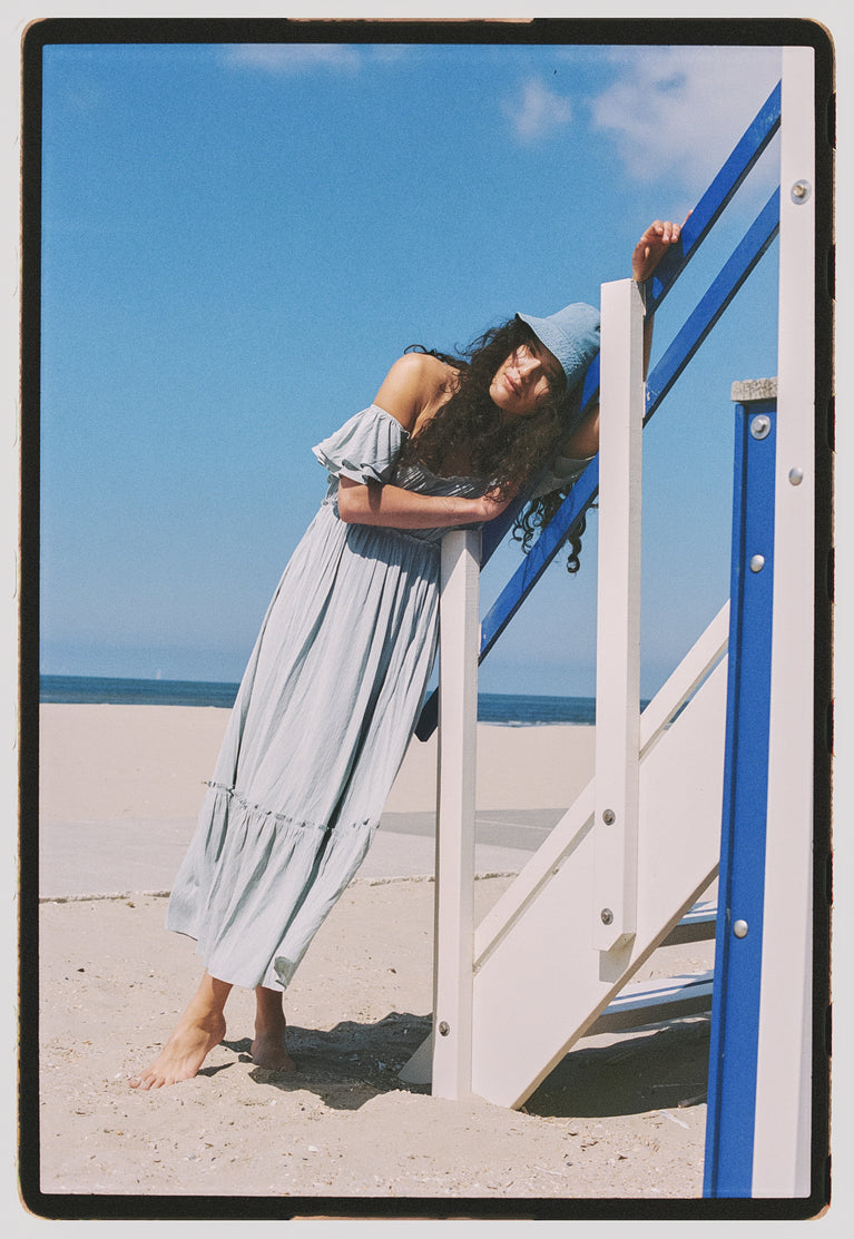 Yoko summer dress | Light Grey