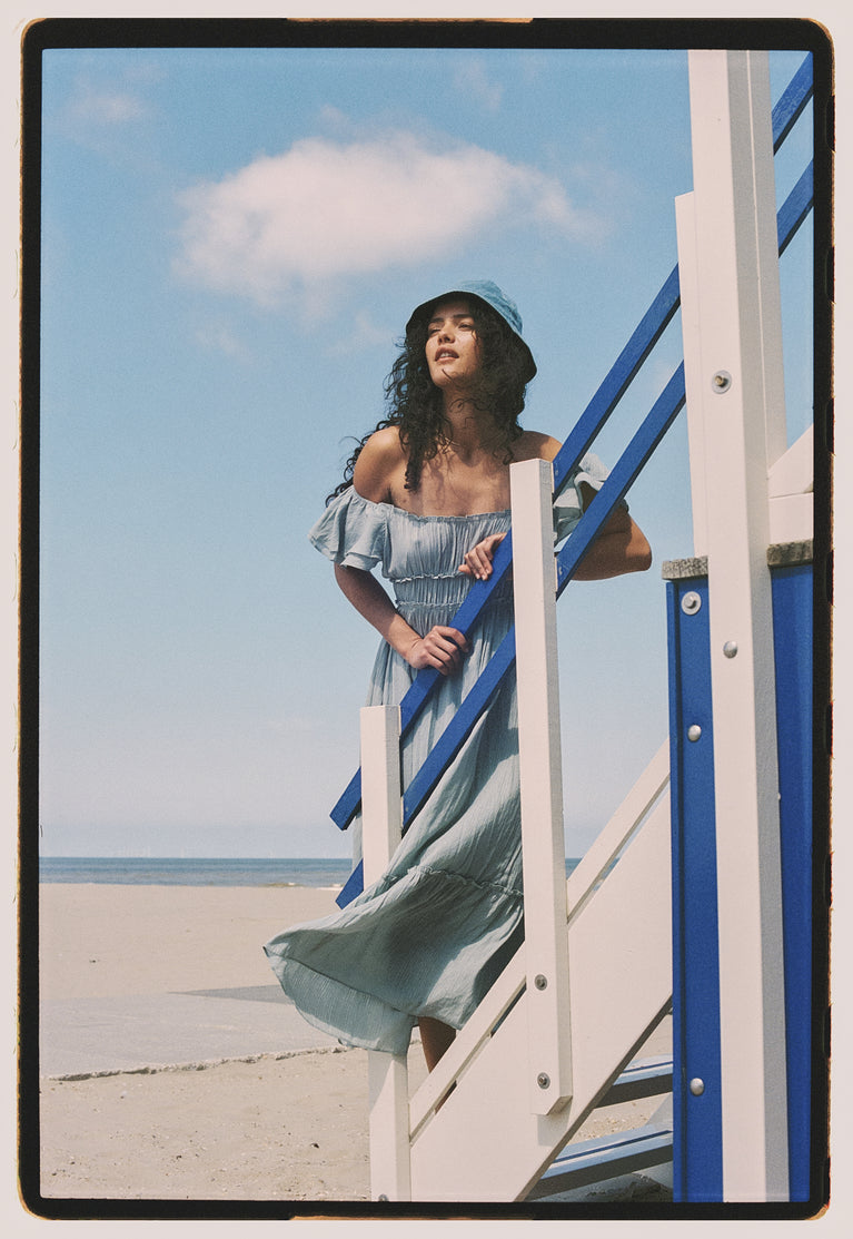 Yoko summer dress | Light Grey