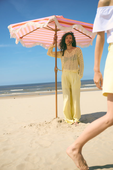 Summer Pullover E25102 | Yellow