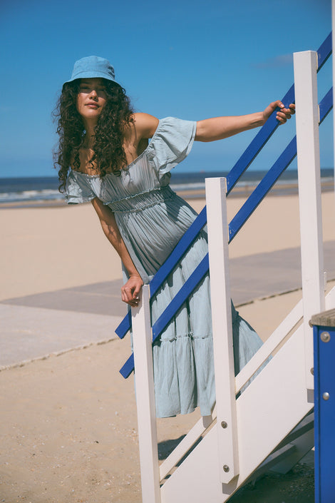 Yoko summer dress | Light Grey