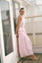 Masako viscose mix top | Pink