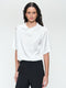Gia stretch viscose top | Off White