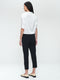Gia stretch viscose top | Off White