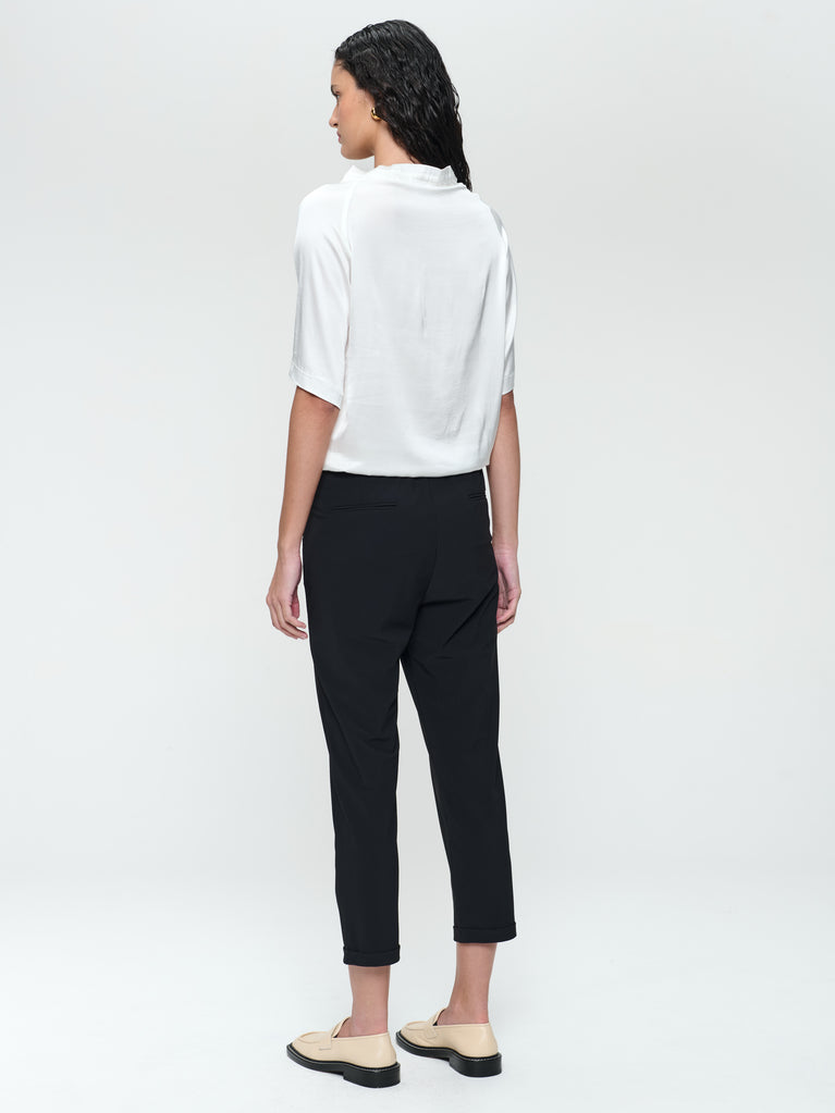 Gia stretch viscose top | Off White