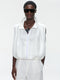 Rin linnen vest | Off White