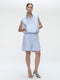 Rin linnen vest | Light blue