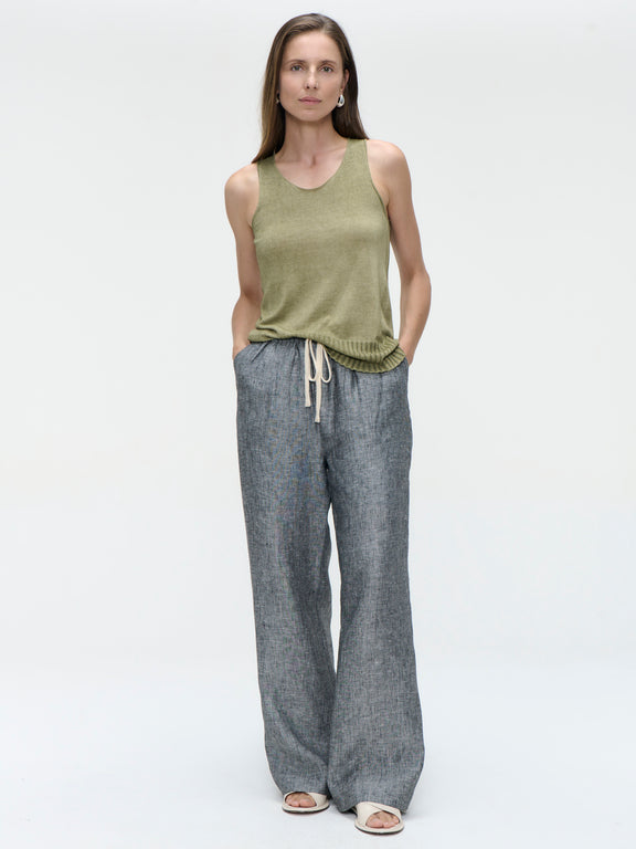 Valentino cotton dyed top | Green