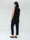 Lori stretch technical jersey pants | Black
