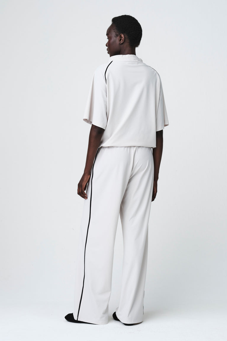 SimoneP structure tech jersey pants | Sand
