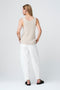 Fagiolo pants soft Punto Milano jersey | Panna