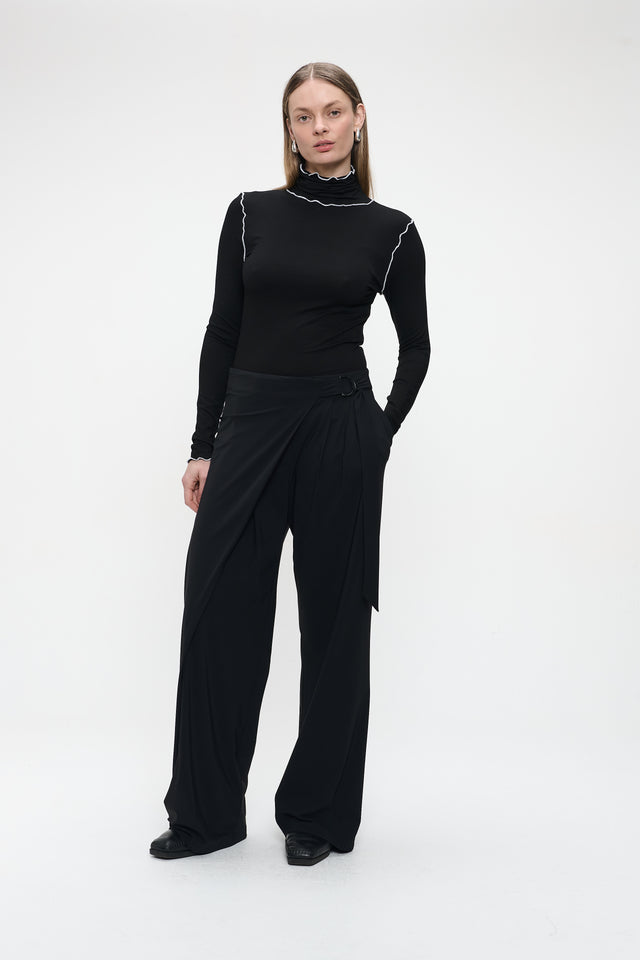 Enny pants technical jersey Enny pants technical jersey | Black