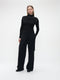 Janice viscose top | Black White