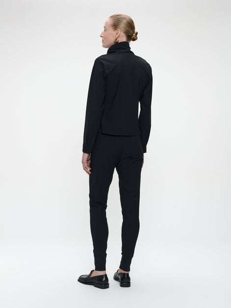 John stretch technical jersey pants | Black