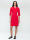 Martinas stretch technical jersey dress | Red