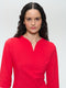 Martinas stretch technical jersey dress | Red