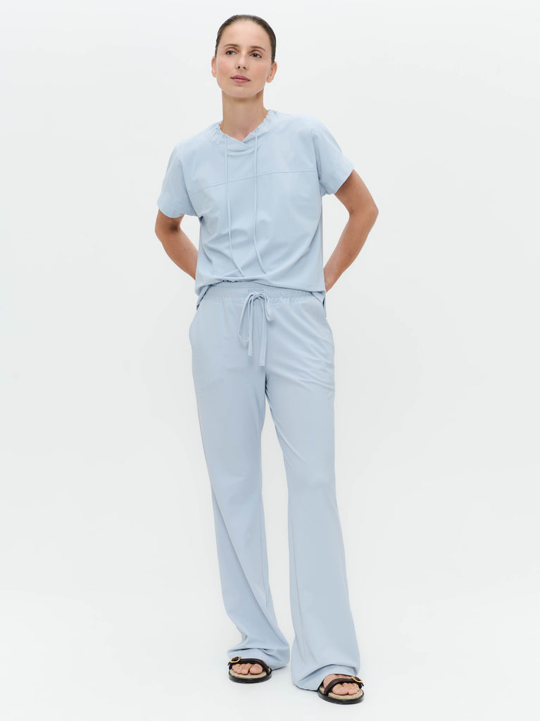 Lucca top technical jersey | Light Blue