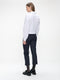 Aneta cotton poplin blouse | White